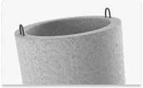 Mesh for reinforced concrete rings